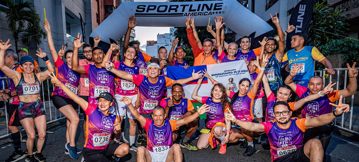 Con gran ritmo, la Marriot 6K Cali ilumin&oacute; el centro hist&oacute;rico de Cali
