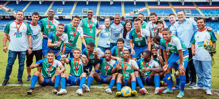 Cali tambi&eacute;n celebr&oacute; el oro en el f&uacute;tbol masculino de los Juegos Departamentales