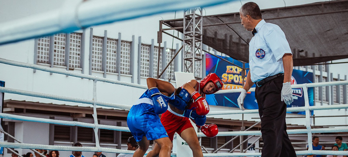 Cale&ntilde;os y visitantes disfrutaron de la jornada inaugural de la Feria Deportiva 2022