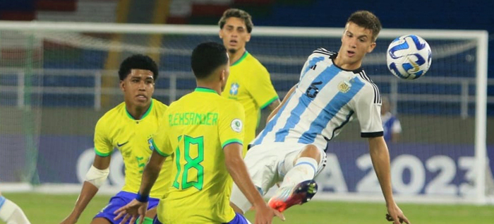 En Cali, Brasil gan&oacute; el cl&aacute;sico del Suramericano Sub 20 y espera a Colombia