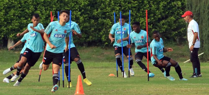 &Uacute;ltimo entrenamiento de la Selecci&oacute;n Colombia Sub20 de F&uacute;tbol en Cali