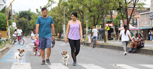 La Ciclovida de Cali brilla en la Alameda Sol de Oriente
