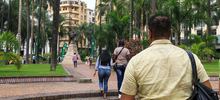 Los cale&ntilde;os se gozaron la Plaza de Cayzedo a punta de aerorrumba