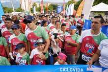 En fotos: adrenalina, alegr&iacute;a, deporte y diversi&oacute;n en la CicloVida RUN 7K de la Familia