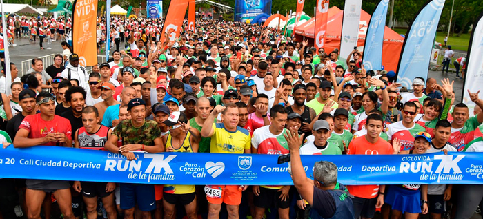 En fotos: adrenalina, alegr&iacute;a, deporte y diversi&oacute;n en la CicloVida RUN 7K de la Familia