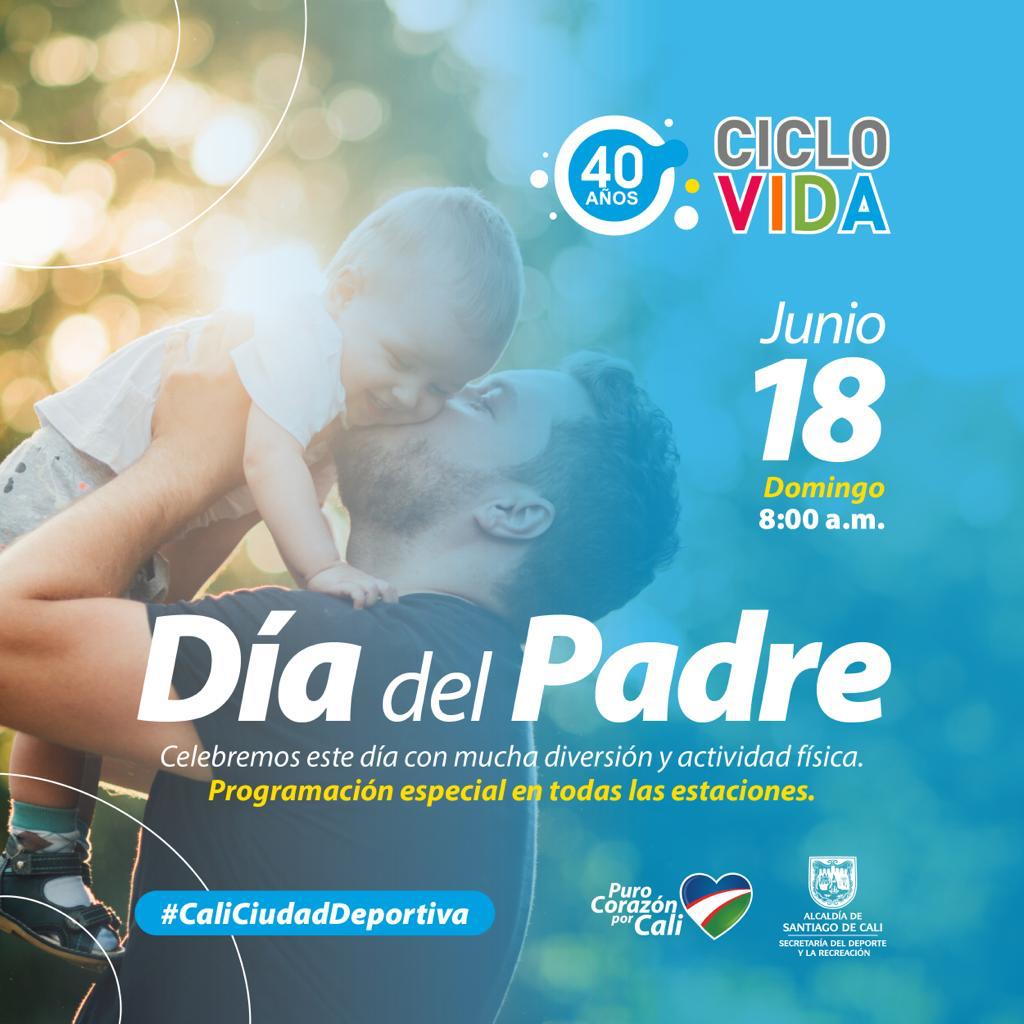Celebremos con los padres en la Ciclovida