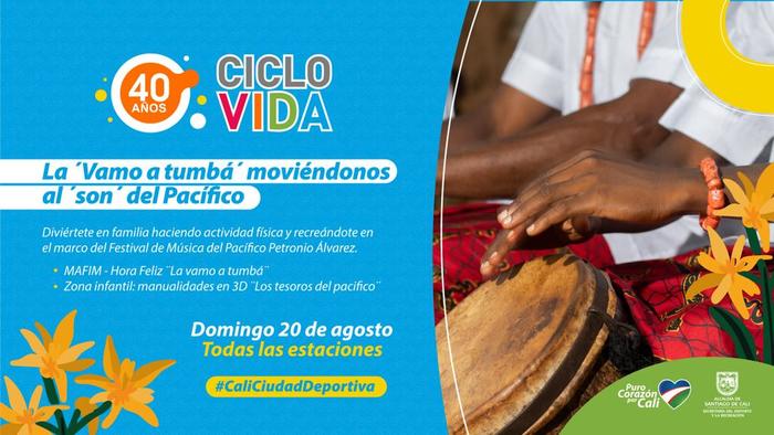 En la Ciclovida, la &lsquo;Vamo a tumb&aacute;&rsquo; al son de la m&uacute;sica del Pac&iacute;fico