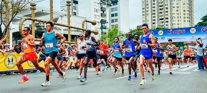 Atletas africanos volvieron a triunfar y bajaron los tiempos en la II Carrera del Pac&iacute;fico