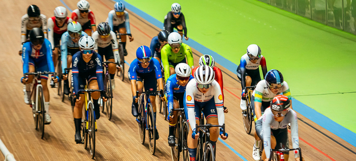 Colombia premia al p&uacute;blico con oro en &Oacute;mnium femenino y plata en la Velocidad damas del Mundial Junior de Ciclismo Pista UCI Cali 2023
