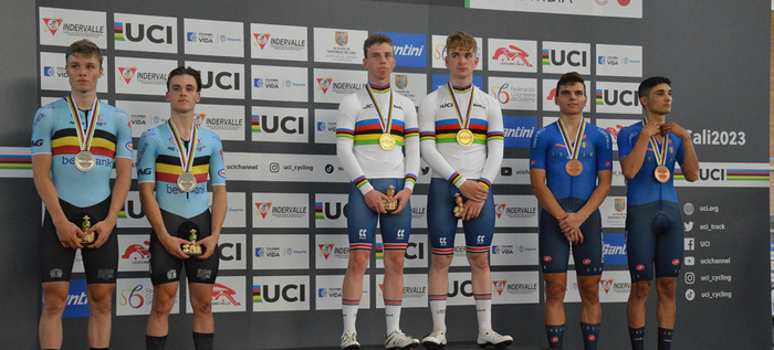 Italia domin&oacute; y Colombia fue tercera en el Campeonato Mundial Junior de Ciclismo Pista UCI Cali 2023
