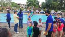 Festival de nataci&oacute;n en la Urbanizaci&oacute;n Barranquilla permiti&oacute; ver a los nuevos talentos de Cali