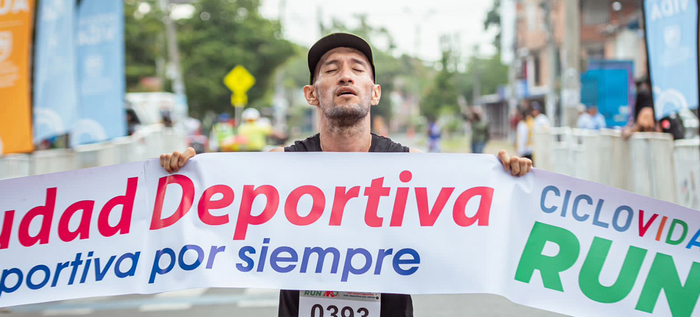 Hoy, la Comuna 21 marc&oacute; el ritmo con la carrera Ciclovida Run 7K