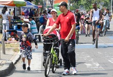 Cali volvi&oacute; a vibrar este domingo con el regreso de su Ciclovida