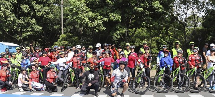 La bici se pedale&oacute;, se dibuj&oacute;, se disfrut&oacute; y hasta se bail&oacute;, en la celebraci&oacute;n de su d&iacute;a en la Ciclovida de Cali