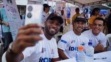 Los &lsquo;&iacute;dolos&rsquo; se presentaron en sociedad y animaron la jornada en la estaci&oacute;n Panamericana de la Ciclovida