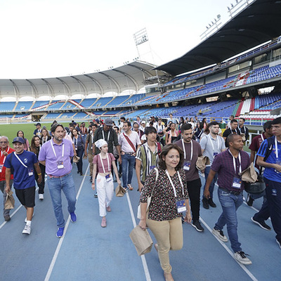 Los voluntarios contribuyen al &eacute;xito de la Copa Mundial Femenina Sub 20 de la FIFA