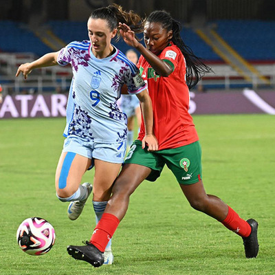 Espa&ntilde;a le gan&oacute; a Marruecos a media m&aacute;quina y seguir&aacute; en Cali para jugar los octavos del Mundial Femenino Sub-20 en Cali