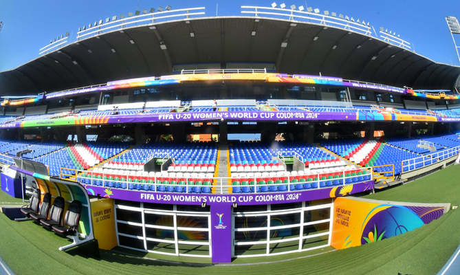FIFA afina los &uacute;ltimos detalles en el estadio Pascual Guerrero: conteo regresivo para el inicio de la Copa Mundial Sub-20 Femenina