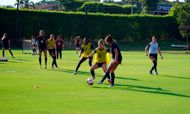 Estados Unidos, otro candidato al t&iacute;tulo en el Mundial Femenino Sub-20  de la FIFA, tambi&eacute;n juega en Cali