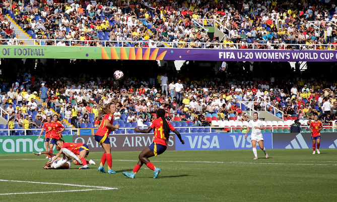 Arranc&oacute; el Mundial Sub-20 Femenino en Cali con una gran asistencia y  victoria de Espa&ntilde;a sobre Estados Unidos
