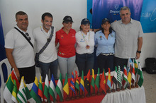 El fuego deportivo de los I Juegos Nacionales Juveniles lleg&oacute; a Cali, una de las subsedes del certamen