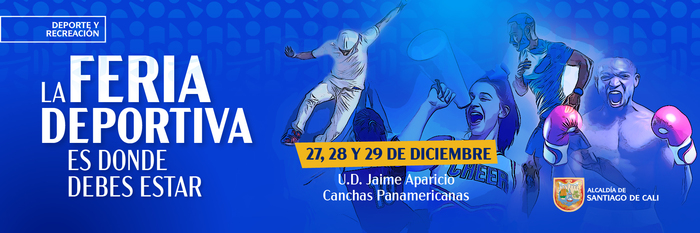 La &lsquo;Feria Deportiva de Cali&rsquo; es donde debes estar: del 27 al 29 de  diciembre