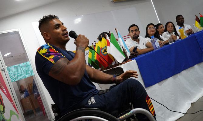Se lanz&oacute; oficialmente en Cali el &lsquo;Grand Prix Internacional de Para Atletismo&rsquo; y el 14 de marzo inicia el &lsquo;Nacional Interligas e Interclubes&rsquo;