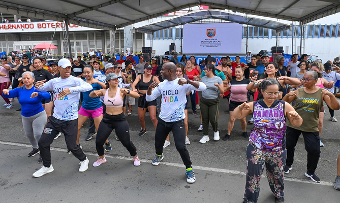 Mu&eacute;vete, previene y disfruta: la Ciclovida de Cali te invita a una jornada  de salud y bienestar