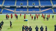 Selecci&oacute;n Per&uacute; agradeci&oacute; la estad&iacute;a y entrenamiento en el Pascual Guerrero para preparar su partido de eliminatorias ante Venezuela