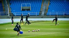 Selecci&oacute;n Per&uacute; agradeci&oacute; la estad&iacute;a y entrenamiento en el Pascual Guerrero para preparar su partido de eliminatorias ante Venezuela