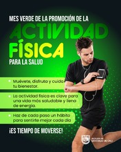 Cali celebra el &lsquo;Mes verde de la promoci&oacute;n de la actividad f&iacute;sica para la salud&rsquo;: conozca la programaci&oacute;n