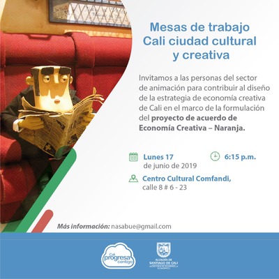 Mesas de trabajo para el sector de animaci&oacute;n