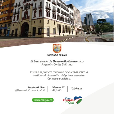 Primera rendici&oacute;n de cuentas de la Secretar&iacute;a de Desarrollo Econ&oacute;mico