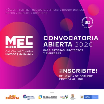 Movimiento de Empresas Creativas, MEC 2020, convoca a emprendedores culturales y creativos