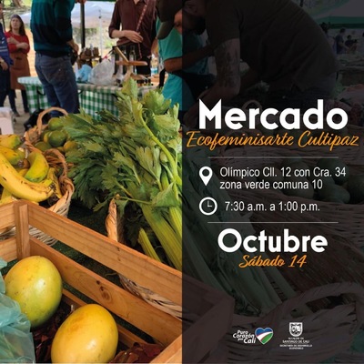 Mercado Ecofeminisarte Cultipaz 