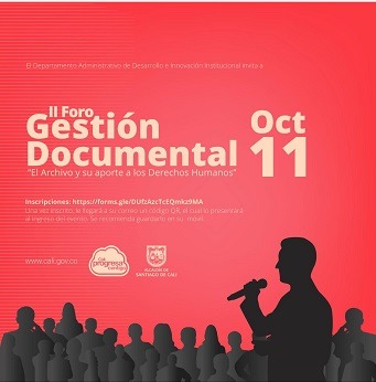 Foro de Gesti&oacute;n Documental &ldquo;El Archivo y su aporte en los Derechos Humanos&rdquo;
