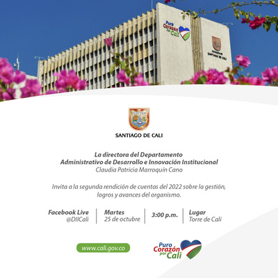 Segunda Rendici&oacute;n de Cuentas 2022