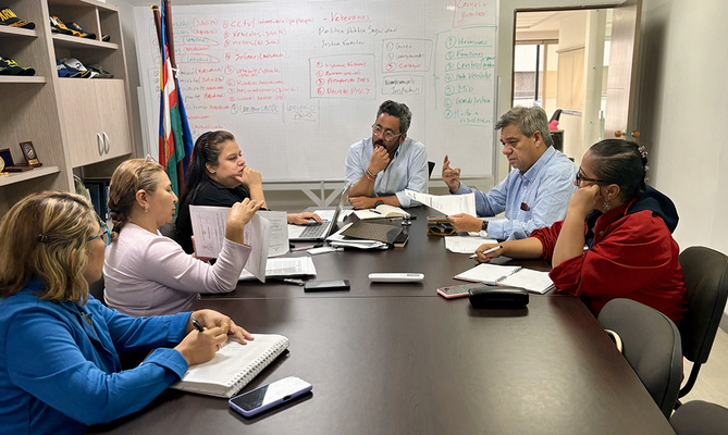 Avanzan la modernizaci&oacute;n institucional entre organismos de la Alcald&iacute;a