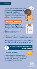 Acceda al certificado de personer&iacute;a jur&iacute;dica y representaci&oacute;n legal para organizaciones comunales