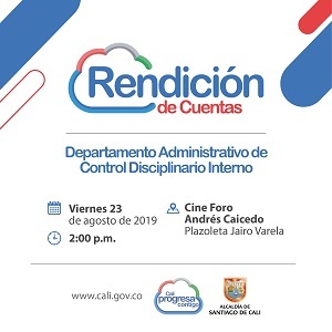 Rendicion de cuentas agosto 2019
