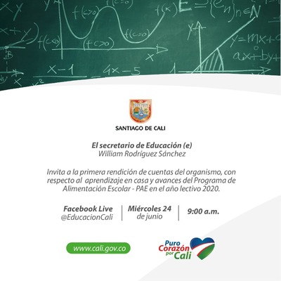 Primera Rendici&oacute;n de Cuentas de la Secretar&iacute;a de Educaci&oacute;n Municipal