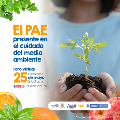 Foro virtual - El PAE presente en el cuidado del medio ambiente