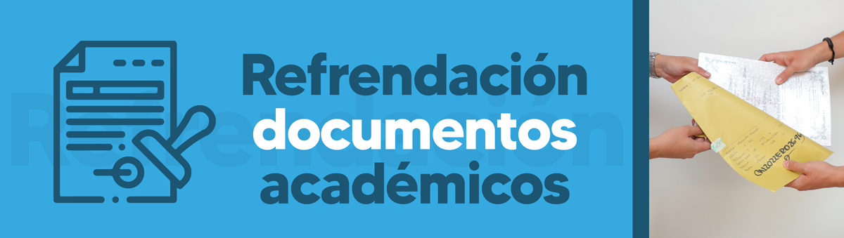 Refrendación de documentos académicos