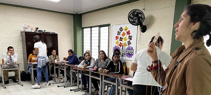 Talleres pr&aacute;cticos y vivenciales se realizaron en el Encuentro Zonal de Educaci&oacute;n Inicial