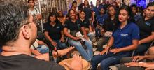 Los j&oacute;venes de Todas y Todos a Estudiar se movieron al ritmo de la salsa