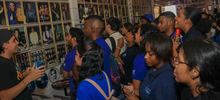 Los j&oacute;venes de Todas y Todos a Estudiar se movieron al ritmo de la salsa