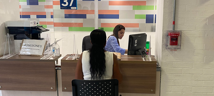 Se posesionaron auxiliares de servicios generales en la Secretar&iacute;a de Educaci&oacute;n