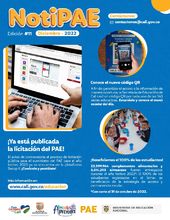 Conoce las noticias m&aacute;s importantes del PAE del a&ntilde;o lectivo 2022
