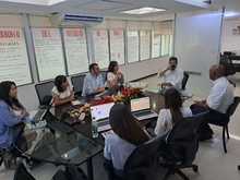 Alcald&iacute;a lider&oacute; encuentro con la gerente del FFIE para reclamar terminaci&oacute;n de obras educativas
