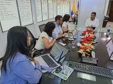 Alcald&iacute;a lider&oacute; encuentro con la gerente del FFIE para reclamar terminaci&oacute;n de obras educativas